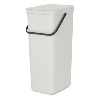 Koš 'Sort & Go' Brabantia - 40 l, světle šedý, 214424