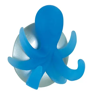 Spirella dětský háček OCTOPUS, chobotnice, modrý, polyresin, samolepící, 60 x 65 mm