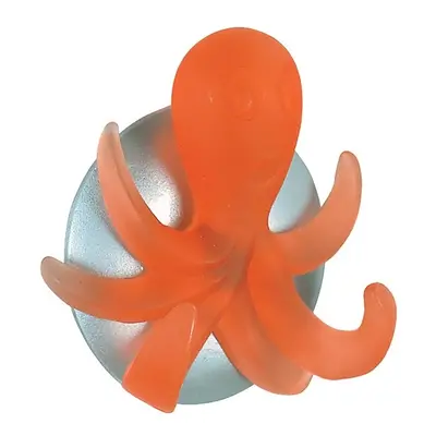 Spirella dětský háček OCTOPUS, chobotnice, oranžový, polyresin, samolepící, 60 x 65 mm