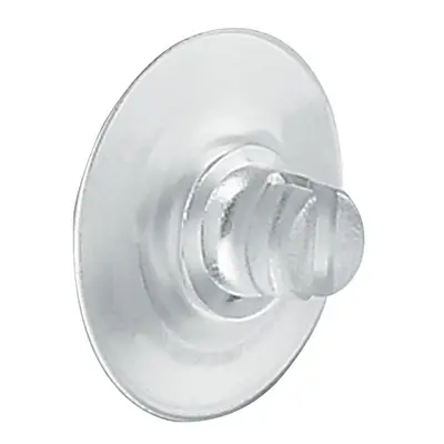 Spirella přísavka SUCTION HOOK, průhledný, PVC, nerez ocel, průměr 23 mm