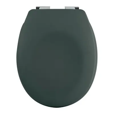 Spirella WC prkénko NEELA, soft-close, matné tmavě zelené, duroplast