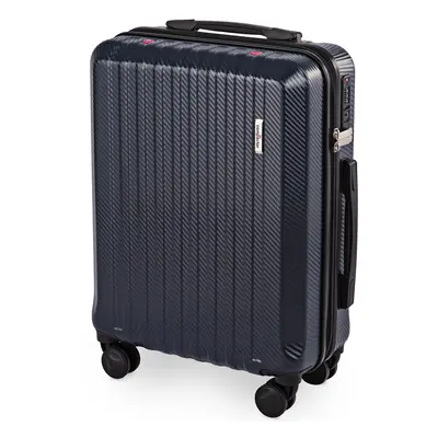 Kabinový kufr Compactor Hybrid Luggage S Vacuum System 55 x 20 x 40 cm, tmavě modrý