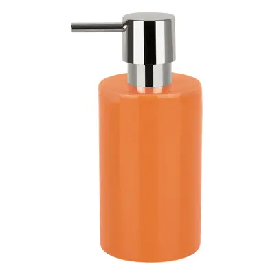 Spirella dávkovač mýdla TUBE, oranžový, keramika, 300 ml