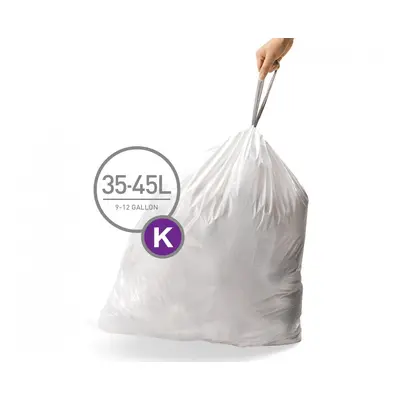 Sáčky do odpadkového koše 35-45 L, Simplehuman typ K, zatahovací, 20 ks v balení, 30 µm