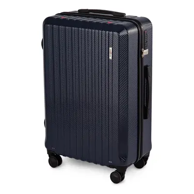 Cestovní kufr Compactor Hybrid Luggage L Vacuum System 46,5 x 26 x 68 cm, tmavě modrý