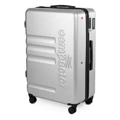 Cestovní kufr Compactor Hybrid Luggage XL Vacuum System 53,5 x 31 x 80 cm, stříbrný