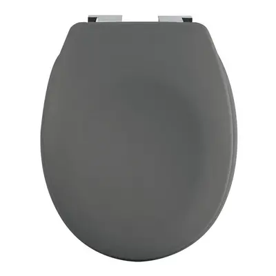 Spirella WC prkénko NEELA, soft-close, matné šedé, duroplast