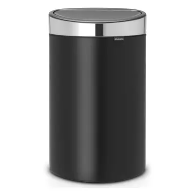 Brabantia dotykový odpadkový koš Touch Bin, 40l, matná černá / FPP, 114847