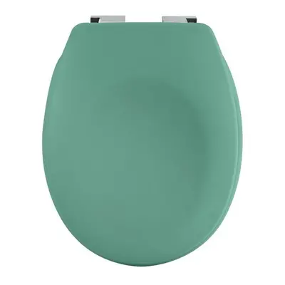 Spirella WC prkénko NEELA, soft-close, matné zelené, duroplast