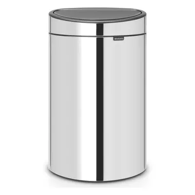 Brabantia dotykový odpadkový koš Touch Bin, 40l, lesklá ocel, 112881