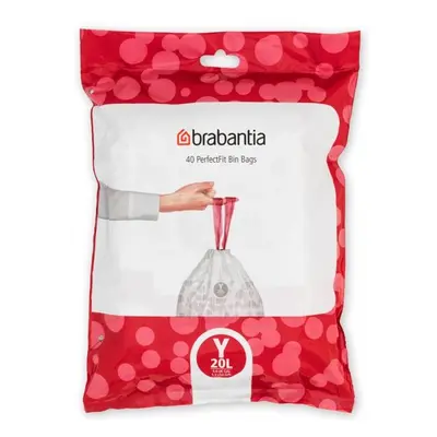 Brabantia PerfectFit pytle do koše 20 L (Y) - 40 ks v balení, 18 µm