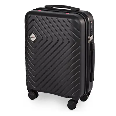 Kabinový kufr Compactor Hybrid Luggage S Vacuum System 55 x 20 x 40 cm, černý