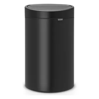 Brabantia dotykový odpadkový koš Touch Bin, 40l, matná černá, 114946