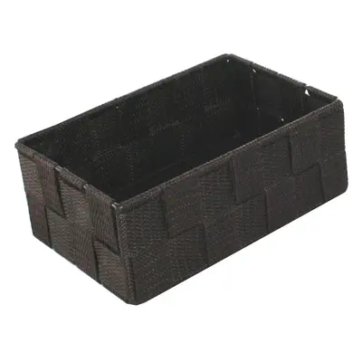 Úložný organizér do zásuvky Compactor TEX - košík M, 18 x 12 x 7 cm, čokoládový