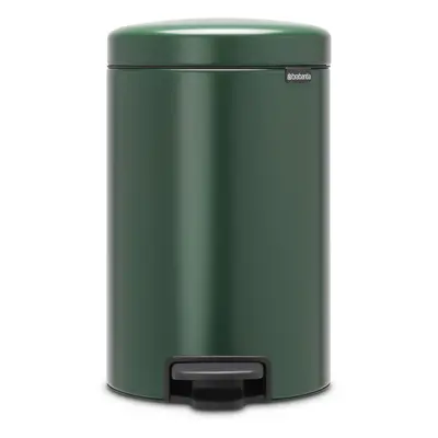 Brabantia pedálový odpadkový koš newIcon, 12l, tmavě zelený, 304040