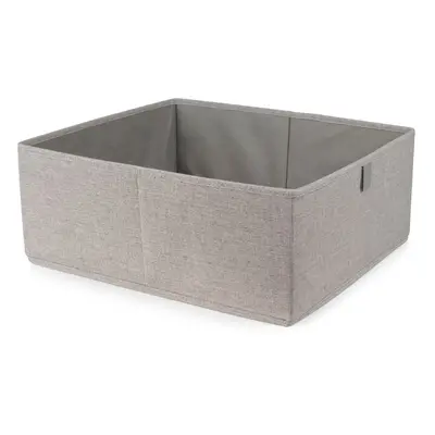 Úložný box Compactor Oxford 36 x 42 x 16,5 cm, polyester, šedo-béžový