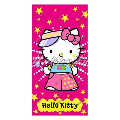 Dětská osuška hello kitty star