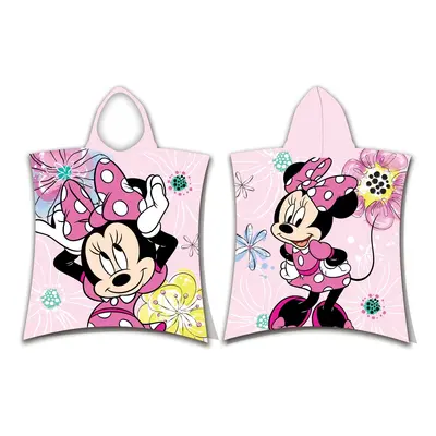 Dětské pončo minnie pink bow