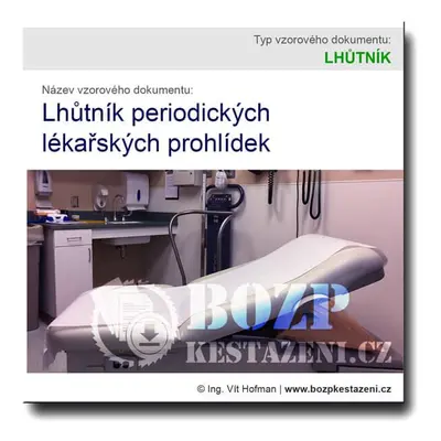 Lhůtník periodických lékařských prohlídek