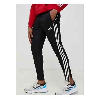 Tréninkové kalhoty adidas Performance Tiro 23 černá barva, s aplikací, 83057665