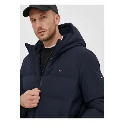 Bunda Tommy Hilfiger pánská, tmavomodrá barva, zimní 83823836