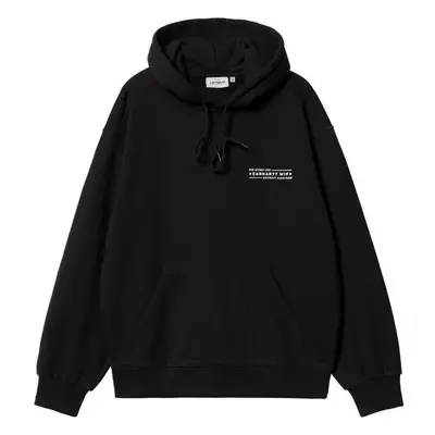 MMIKINA CARHARTT WIP Hooded Stamp Sweat - černá - 94923148