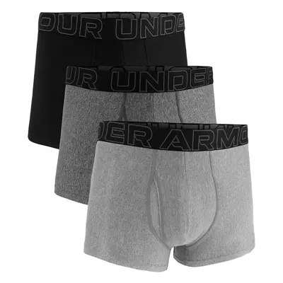 Boxerky Under Armour M Perf Tech 3in 3-Pack Grey XXXXXL 95319237