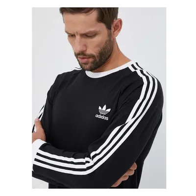 Bavlněné tričko s dlouhým rukávem adidas Originals 3-Stripes Long 82837168