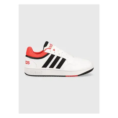 Dětské sneakers boty adidas Originals HOOPS 3. K bílá barva 83543434