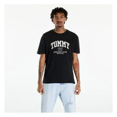 Tommy Hilfiger Tričko Tommy Jeans Varsity Logo T-Shirt Black S 91793983