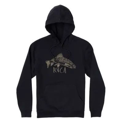 MIKINA RVCA DOWNSTREA HOODIE - černá - 68394696