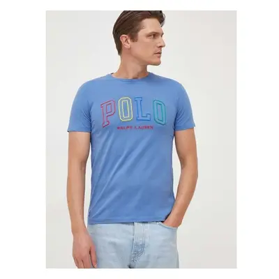 Bavlněné tričko Polo Ralph Lauren s aplikací, 710929077 87188655