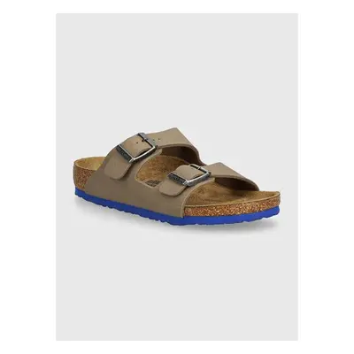 Dětské pantofle Birkenstock Arizona béžová barva, 1028732 94367796