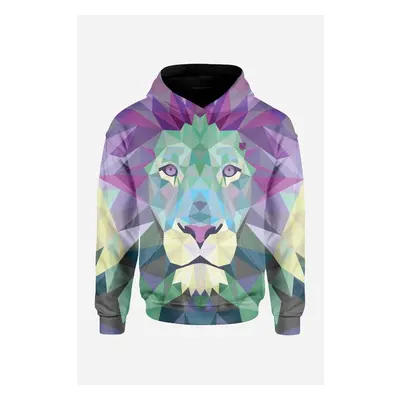 UTOPY Pánská Dámská sportovní mikina Urban Lion fullprint 94415082