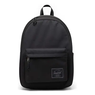 Batoh Herschel Classic Backpack černá barva, velký, hladký 95601521