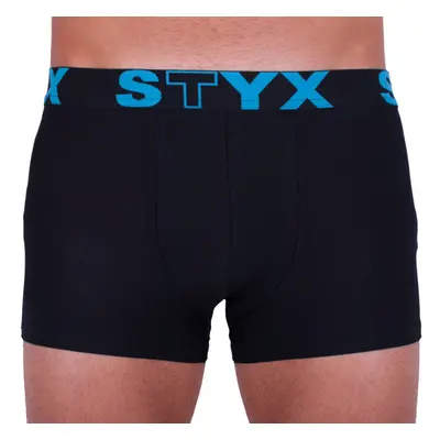 Pánské boxerky Styx sportovní guma nadrozměr černé (R961) 44020312