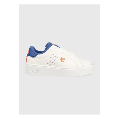 Dětské sneakers boty Fila FFK0079 CROSSCOURT ALTEZZA bílá barva, 83059078