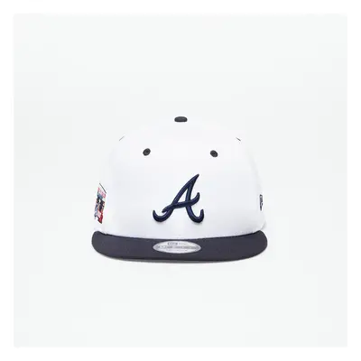 Kšiltovka New Era Atlanta Braves White Crown Patch 9Fifty Snapback Cap 84036493