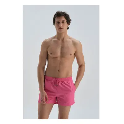 Dagi Pink Micro Plain Short Beach Shorts 95339506