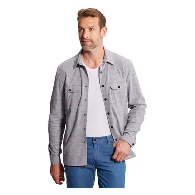 W. Wegener Check-Friends 5998 modrý panské overshirt 70414328