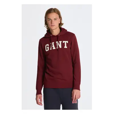 MIKINA GANT MD. GANT SWEAT HOODIE PLUMPED RED 85175870