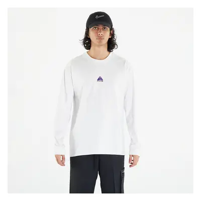 Tričko Nike ACG Lungs Long Sleeve T-Shirt Summit White/ Black S 87450053