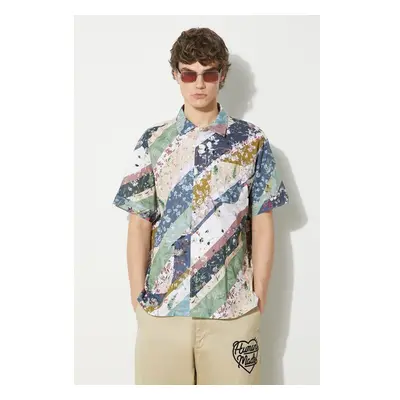 Bavlněná košile Engineered Garments Camp Shirt regular, s klasickým 91586264