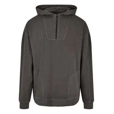 URBAN CLASSICS Overdyed Camp Hoody - blackbird 72168129