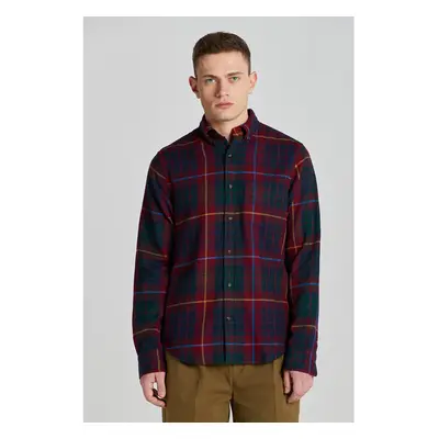 KOŠILE GANT REG UT PLAID FLANNEL CHECK PLUMPED RED 87430319