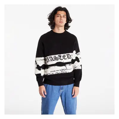 Svetr Wasted Paris Sweater Razor Pilled Black/ White M 88508324