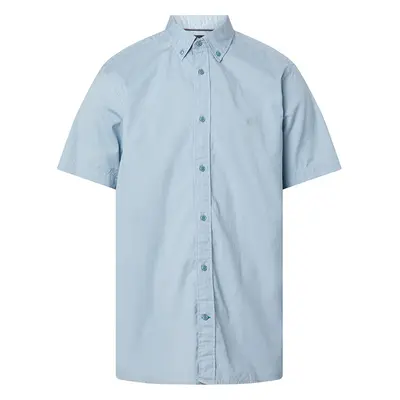 Tommy Hilfiger Shirt - NATURAL SOFT POPLIN RF SHIRT S/S blue 95272384