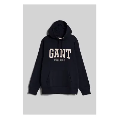 MIKINA GANT ARCH HOODIE EVENING BLUE 89792001