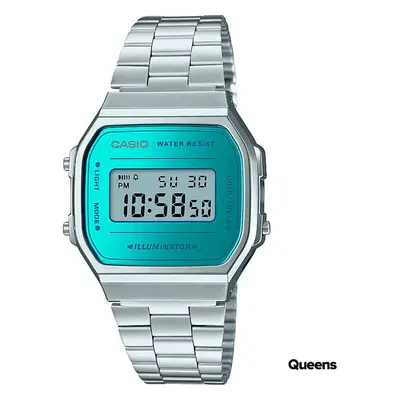 Hodinky Casio A 168WEM-2EF Silver/ Turquoise Universal 87309078