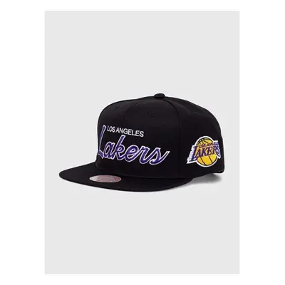 Čepice s vlněnou směsí Mitchell&Ness NBA LOS ANGELES LAKERS černá 89962637